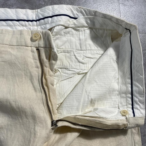 00s Ralph Lauren Linen 38×32 easy pants 詳細写真8