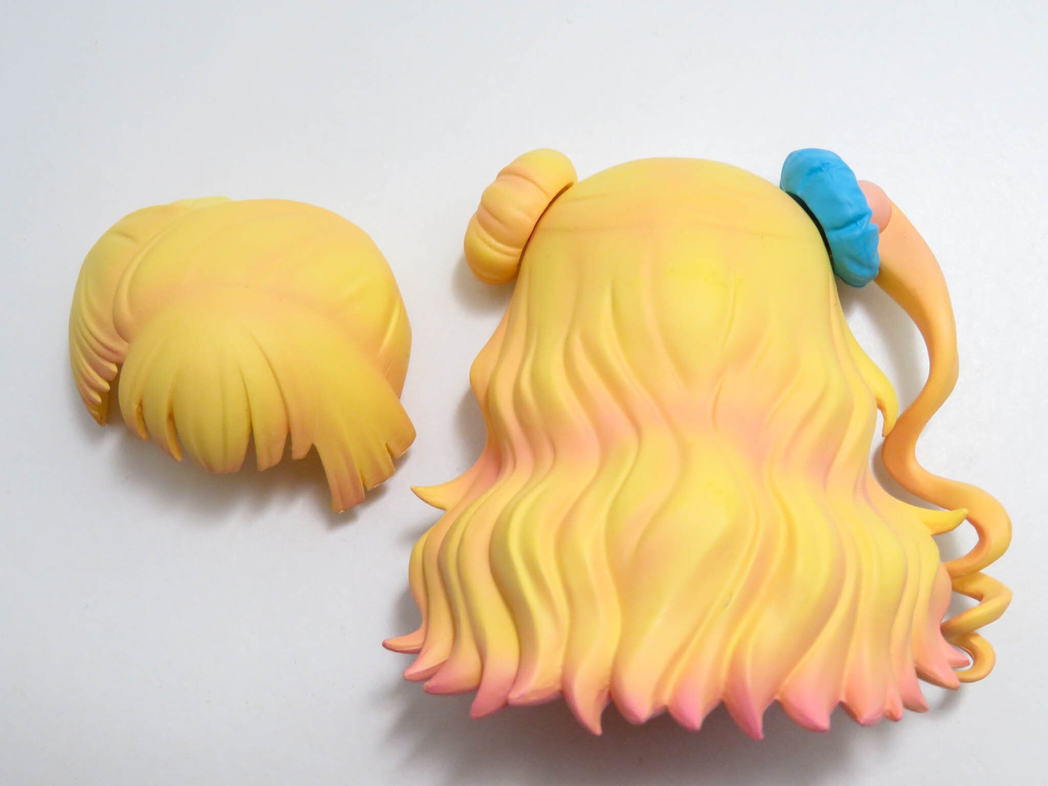 再入荷(A−ランク)【611】 ギャル子 髪パーツ ロング ねんどろいど