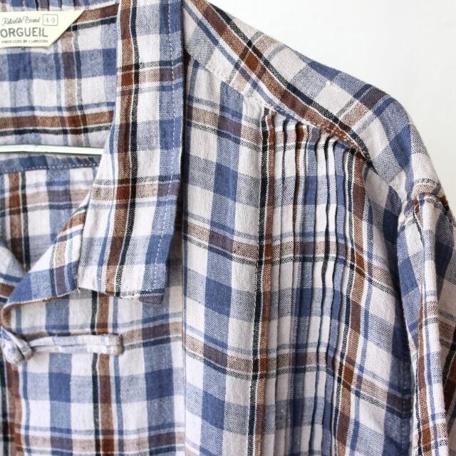 Orgueil HAVANA CHECK SHIRT （Ivory） | C.COUNTLY ONLINE