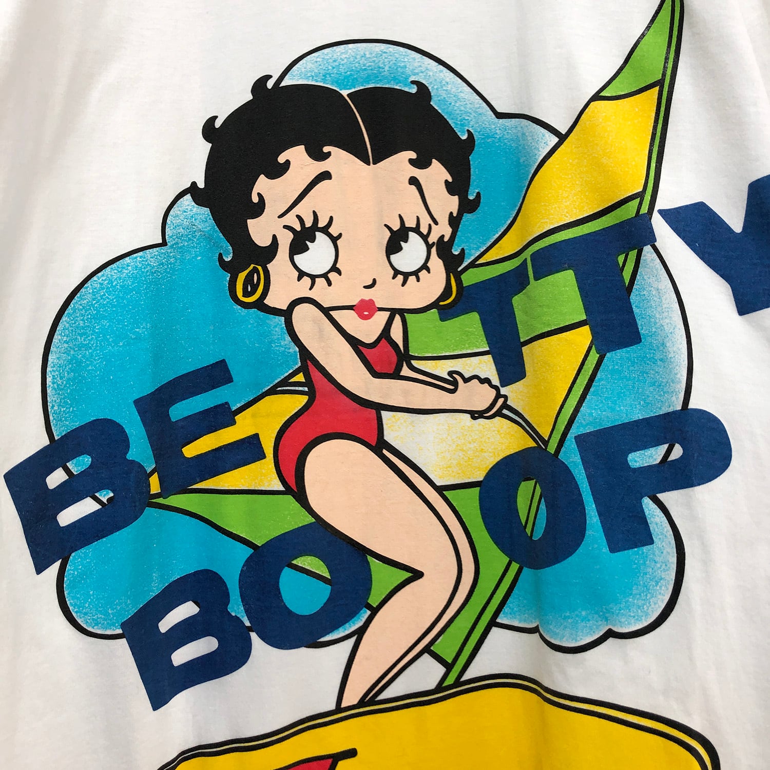 90年代 90S ベティちゃん べティブープ ヴィンテージ BettyBoop シングルステッチ ビッグプリント