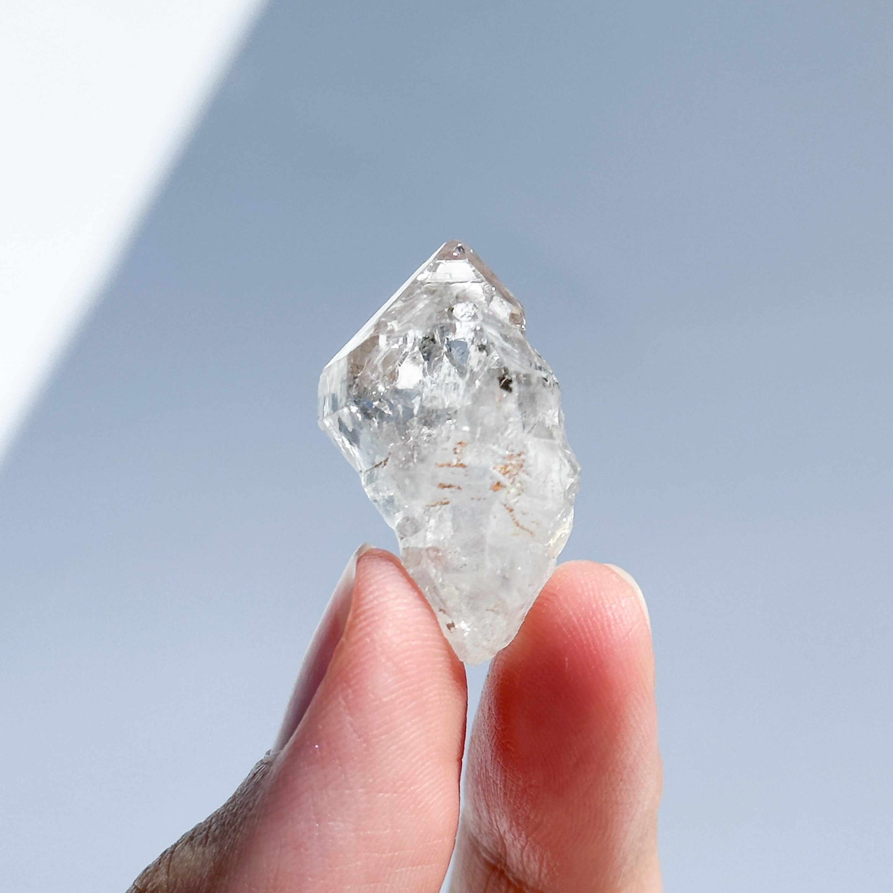 パキスタン産 ハーキマータイプ水晶01◇Herkimer type Clear Quartz