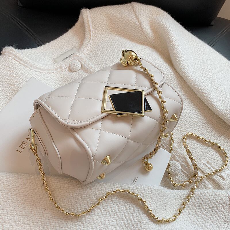 ホワイトチェーン シングル メッセンジャーバッグ Tiancai_Wing_Bag1587060859