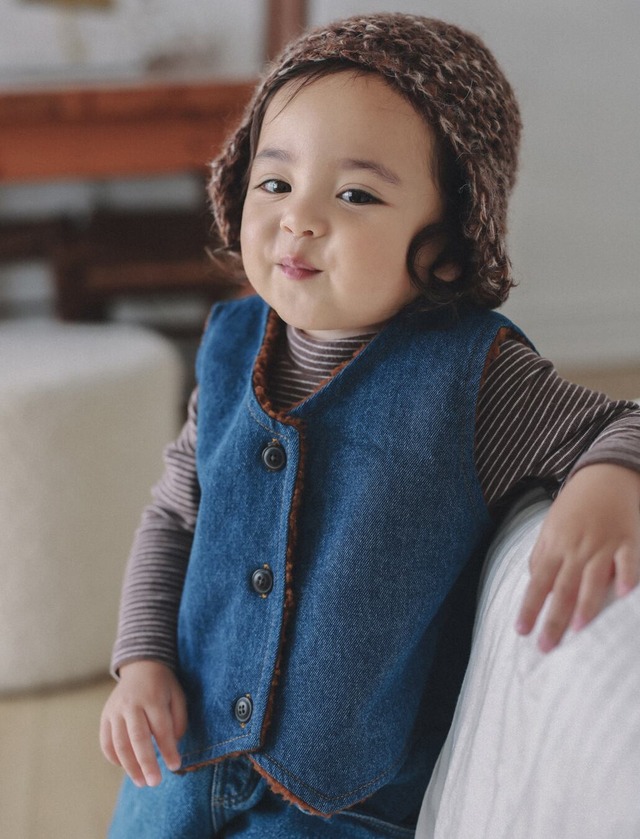 予約⌇onu/ Dumble denim vest