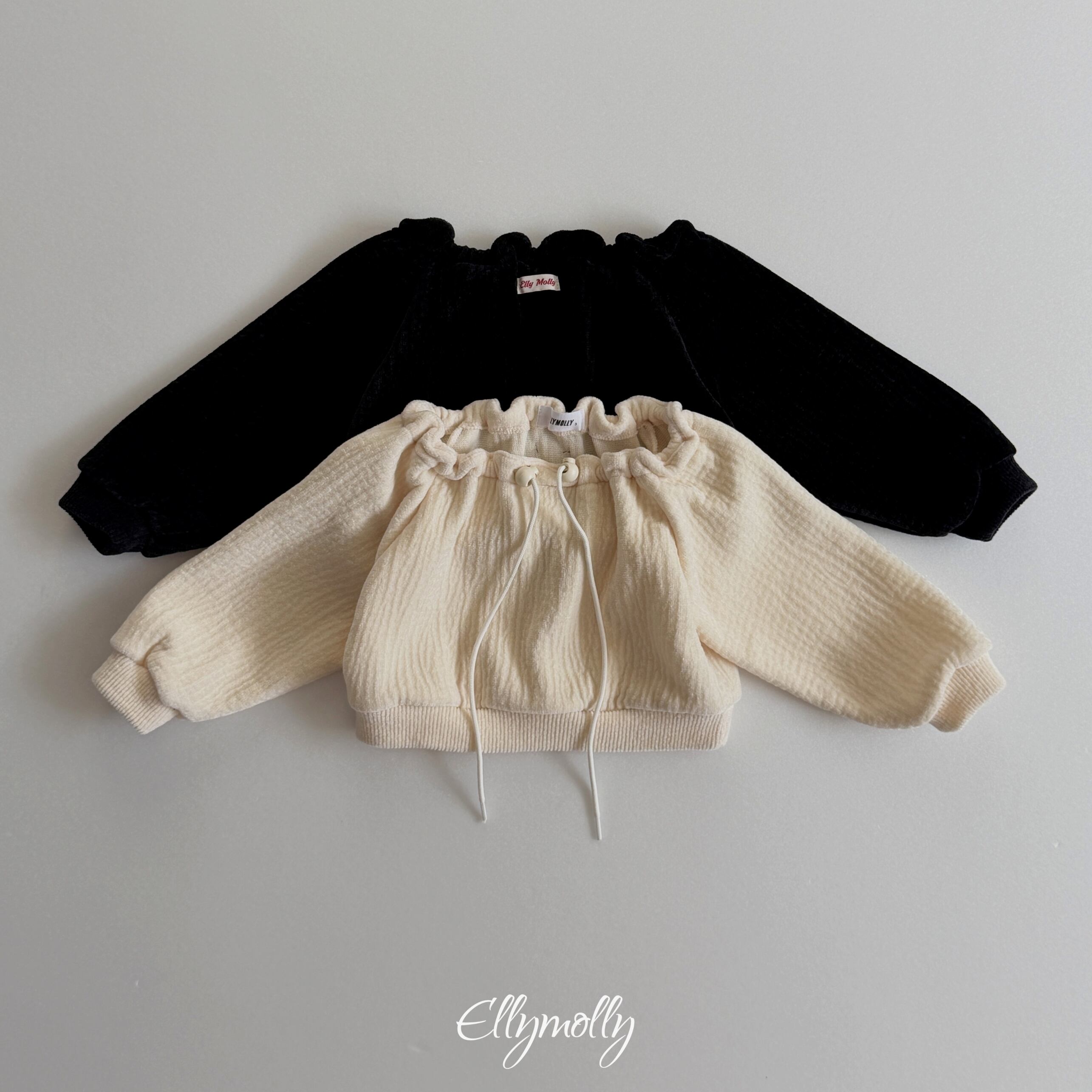【Jr.size】lua string sweatshirt【ELLYMOLLY】※11月下旬〜12月上旬発送予定