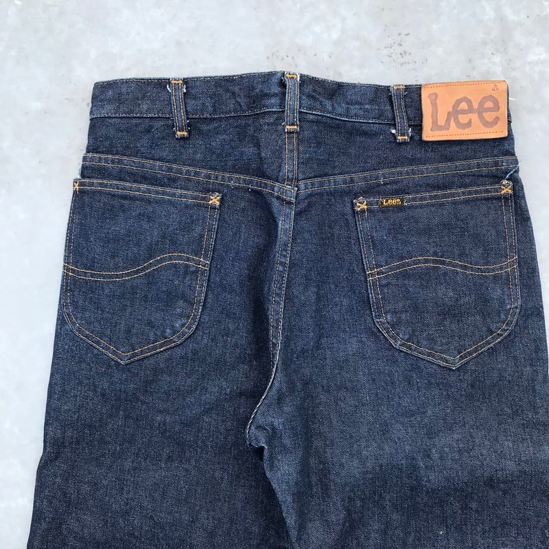 USA製　Lee 200 濃紺デニムパンツ　リー　vintage 70s 80s