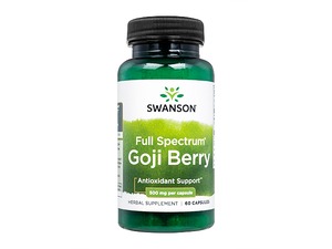 【(Swanson) フルスペクトラムゴジベリー (ウルフベリー) 500mg】 エイジングやストレスに負けない、若々しい肌と健康な体をサポートします。 【(Swanson) フルスペクトラムゴジベリー (ウルフベリー) 500mg】 エイジングやストレスに負けない、若々しい肌と健康な体をサポートします。