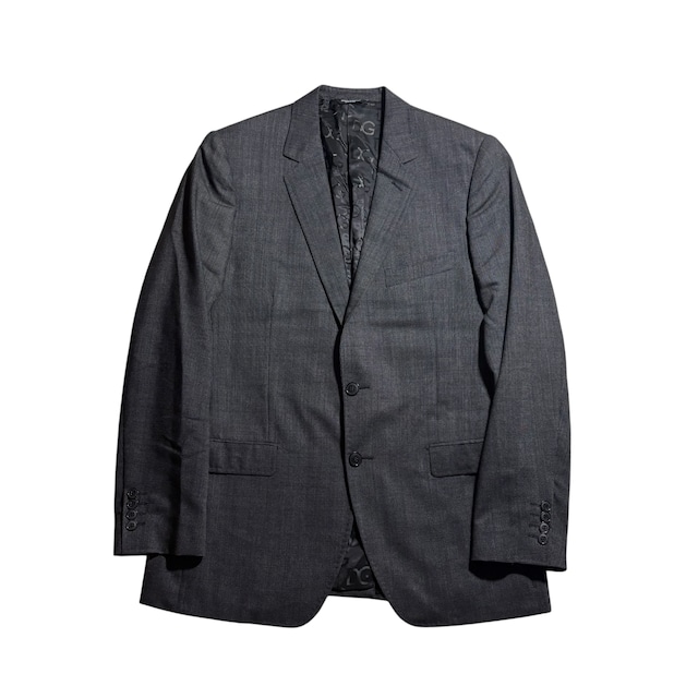 DOLCE&GABBANA pin check tailored jacket