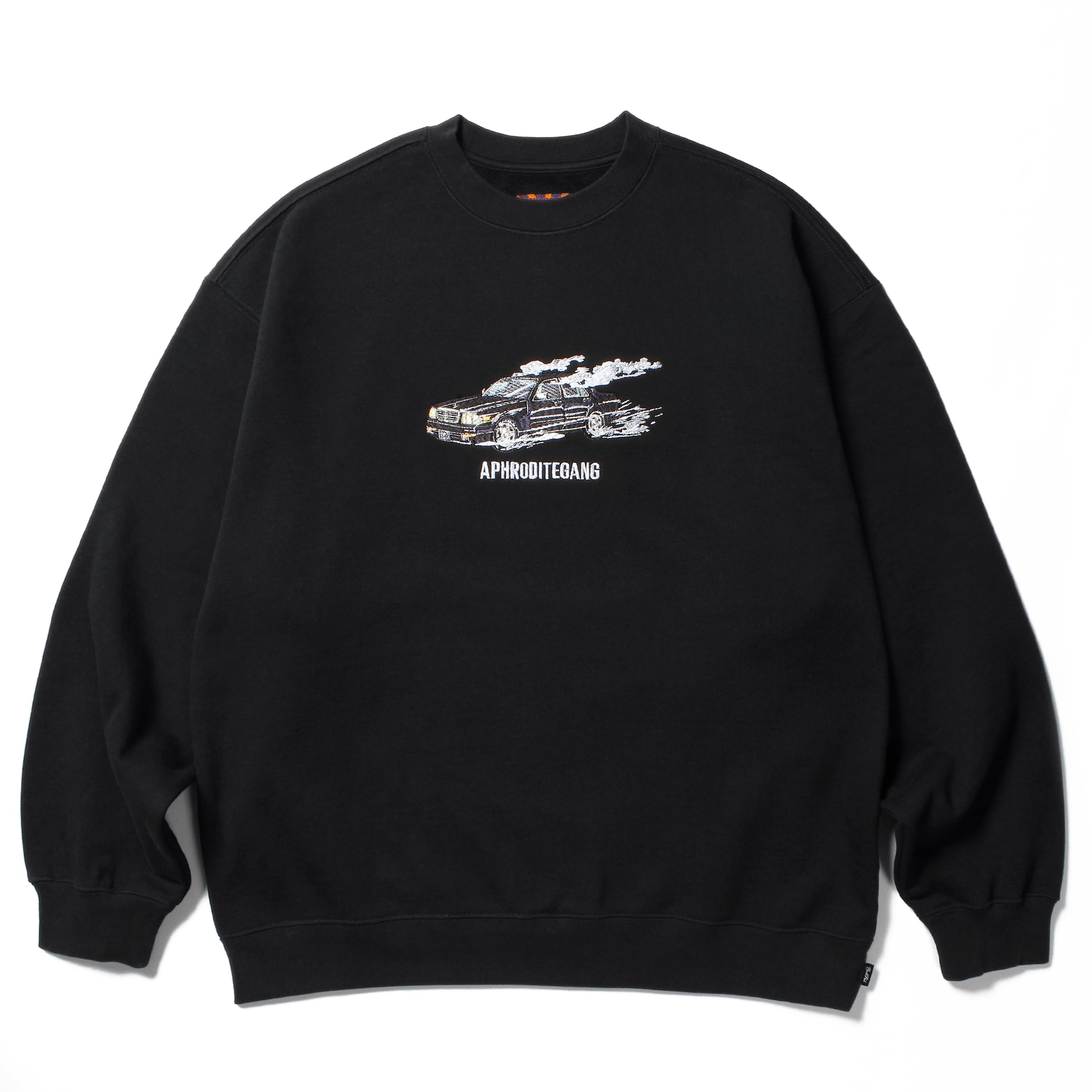 葵産業 × BUDSPOOL SMOKE CAR CREWNECK SWEAT SHIRT | APHRODITEGANG  