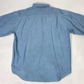 90s Levi's リーバイス ORANGE TAB 長袖 シャンブレーシャツ LLブルー系/アメカジ
