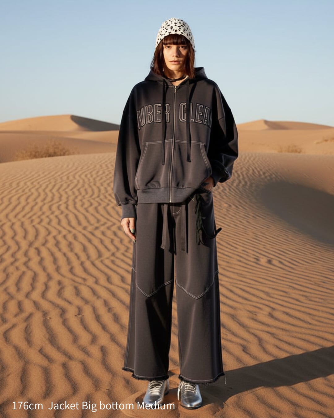 【2月中旬】ジャーニースウェットバギーパンツ|チャコール