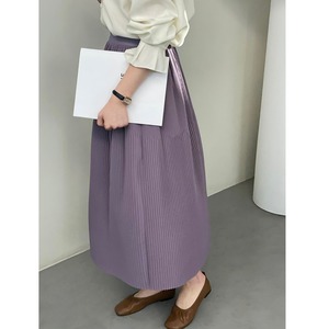プリーツ フレア ロング スカート 10259
