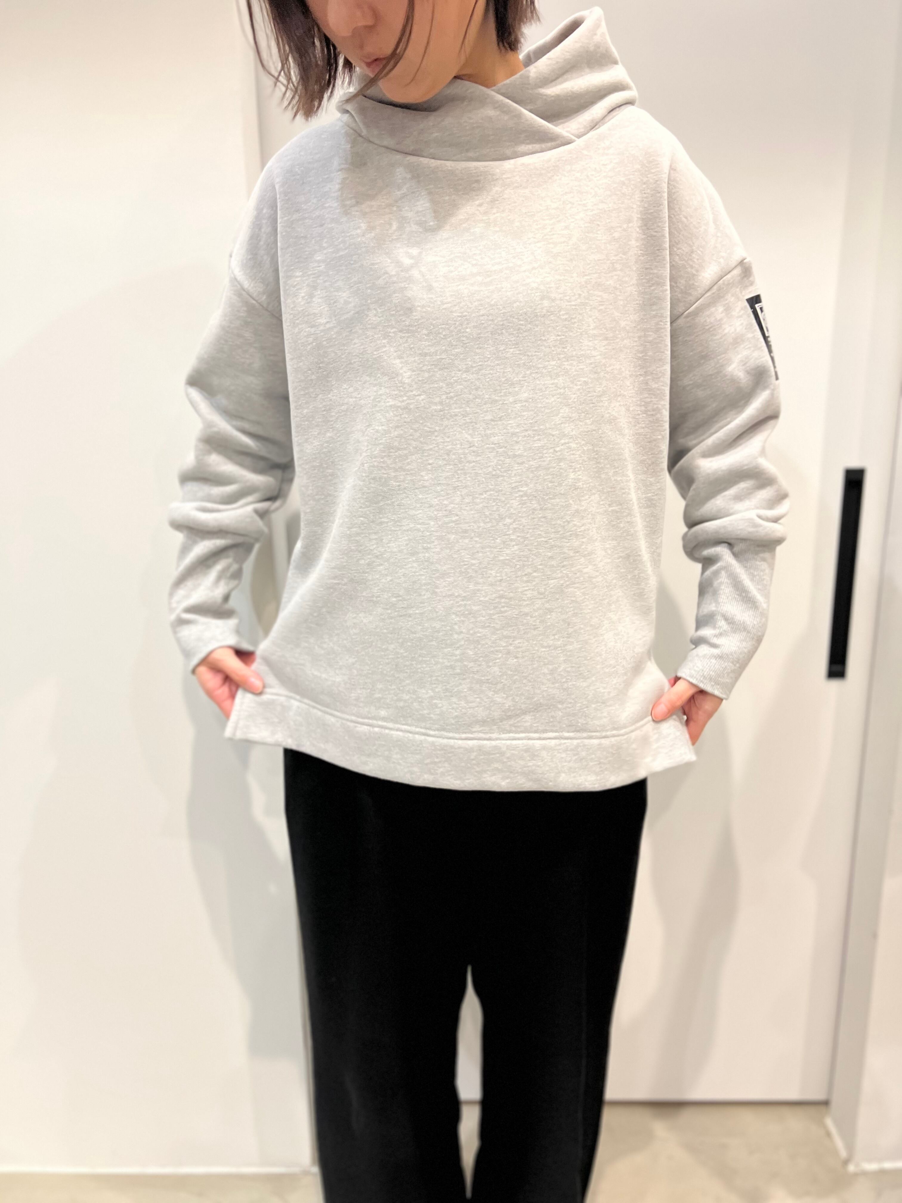 【PASSIONE】裏起毛サイドジッププルオーバー