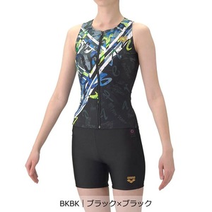 アリーナセパレート水着[レディース]AS6SWF58Lフィットネスセパレーツ カバーバック 差し込みパッド【2026春夏新作】