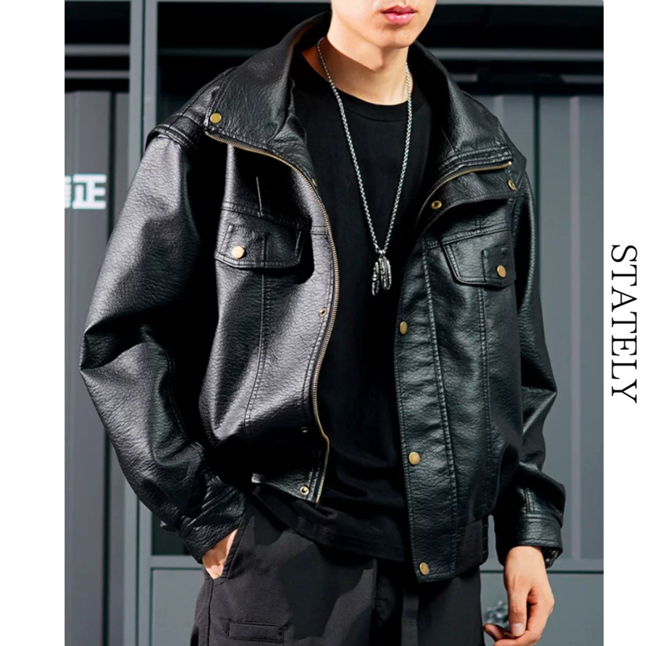 Vintage Rider レザージャケット_O26・画像6