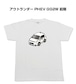 【ミツビシ アウトランダー PHEV GG2W 前期】イラスト入りTシャツ 車好き 納車祝い プレゼント グッズ カスタム【送料無料】
