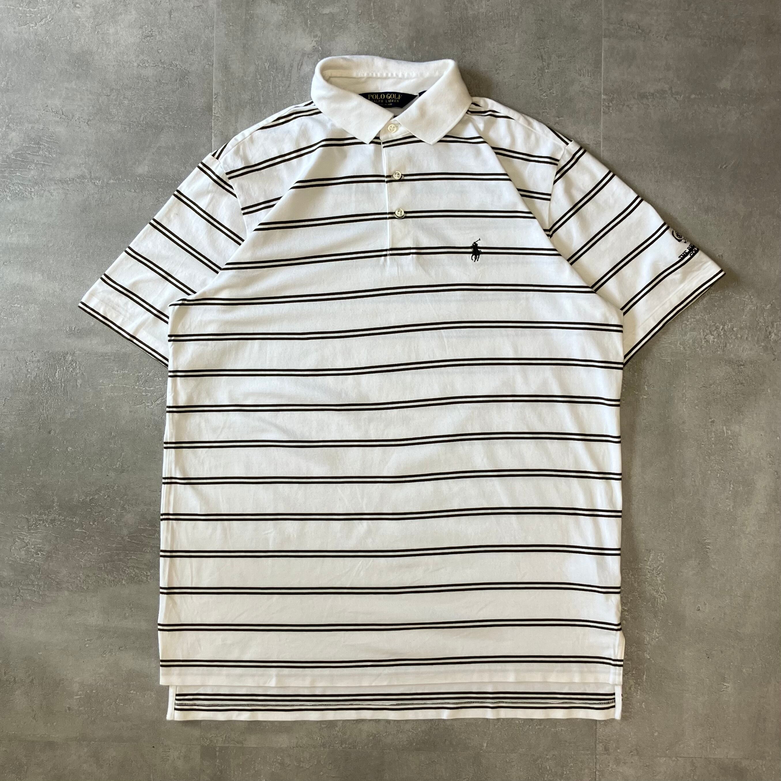 POLO GOLF ポロゴルフ 00s ポロシャツ ボーダー L No.2698