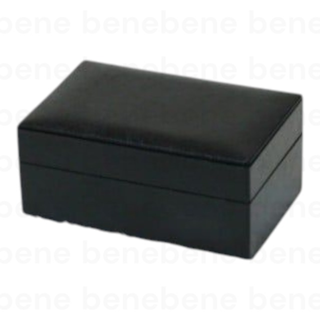 宝石箱 ：1段ﾀｲﾌﾟ ｺﾝﾊﾟｸﾄｼﾞｭｴﾘｰﾎﾞｯｸｽ ﾌﾞﾗｯｸ 130 × 85 × 60mm