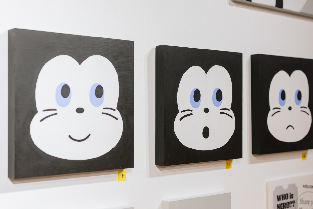 < Kate Matsufuji > 原画作品「NERO FACE -surprise-」