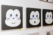 < Kate Matsufuji > 原画作品「NERO FACE -surprise-」