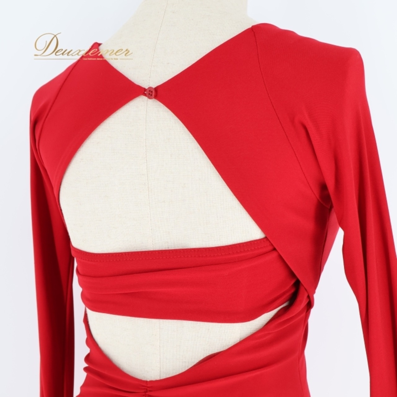 社交ダンス 衣装 ワンピース ドレス 赤 無地 クリエイトサン Create-Sun 上品 綺麗 ストレッチ 伸縮 レース レッド系 高級感 美ライン シンプル フィット感 大人 女性 ワンピースファッション 社交ダンス用 ドレスファッション カジュアルストレッチ 伸びる素材 レディース衣類 エレガント