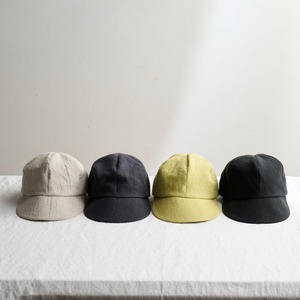 【30%off!】Nine Tailor  ナインテーラー Canna Cap   N-1073  black. natural, c.grey, c.yellow
