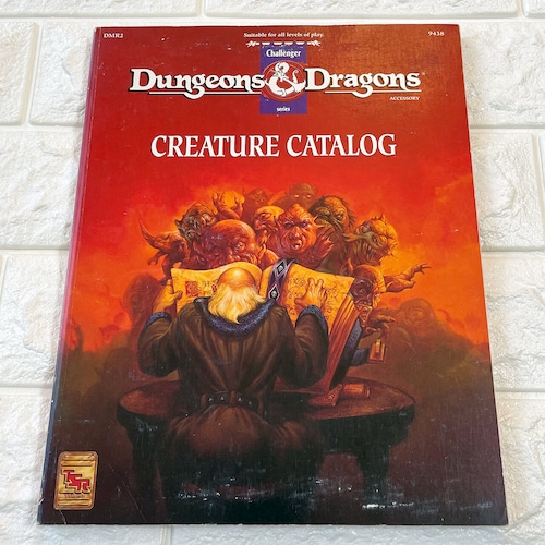 D&D Creature Catalog（2nd Edition）（中古品）