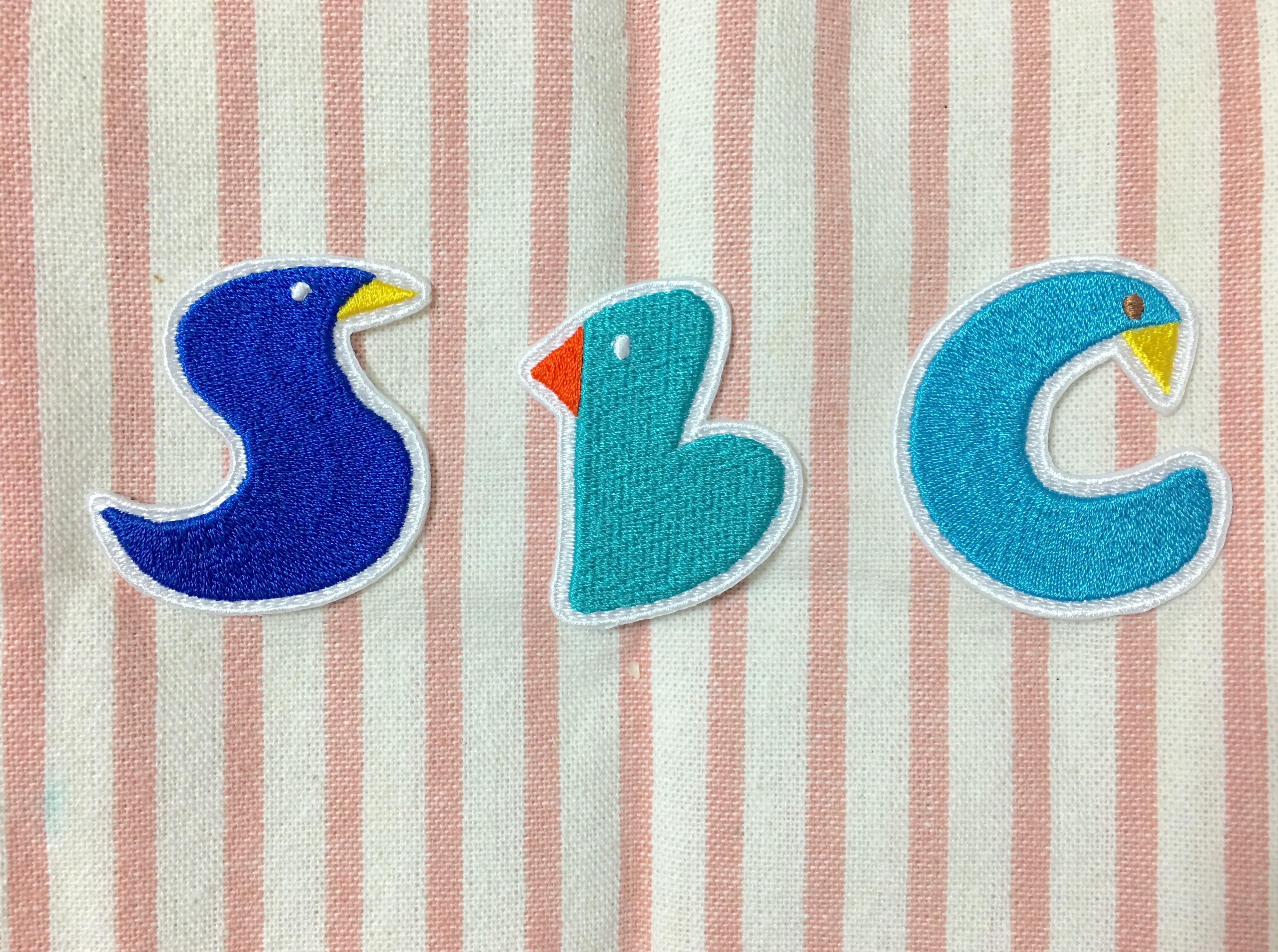 SBC 刺繍ワッペン _ アイロン圧着可能