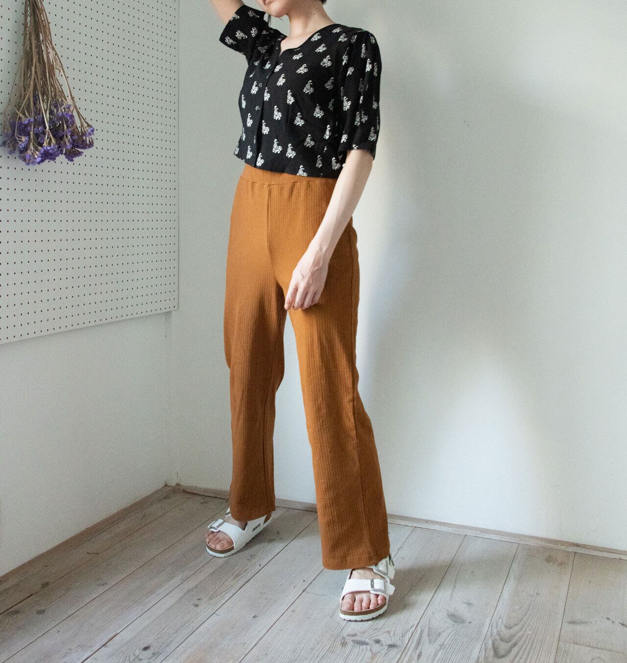 コットンリブワイドPT