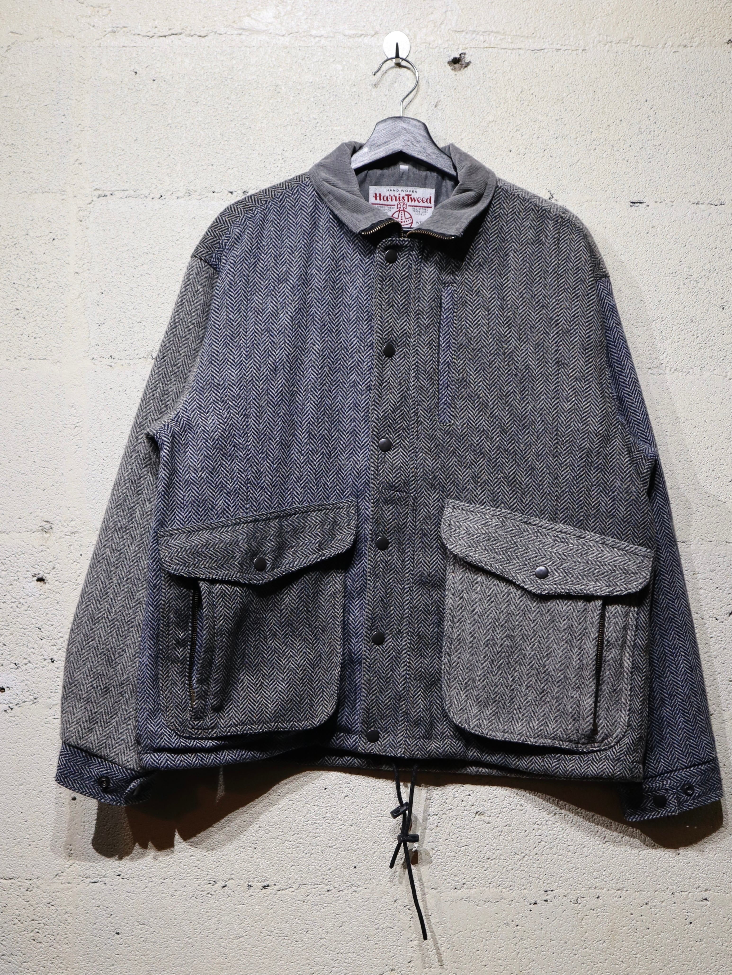 Harris Tweed Baggies Jacket GRAY サイズ2 BG3