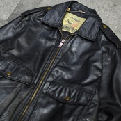 BURMA RUN leather flight jacket