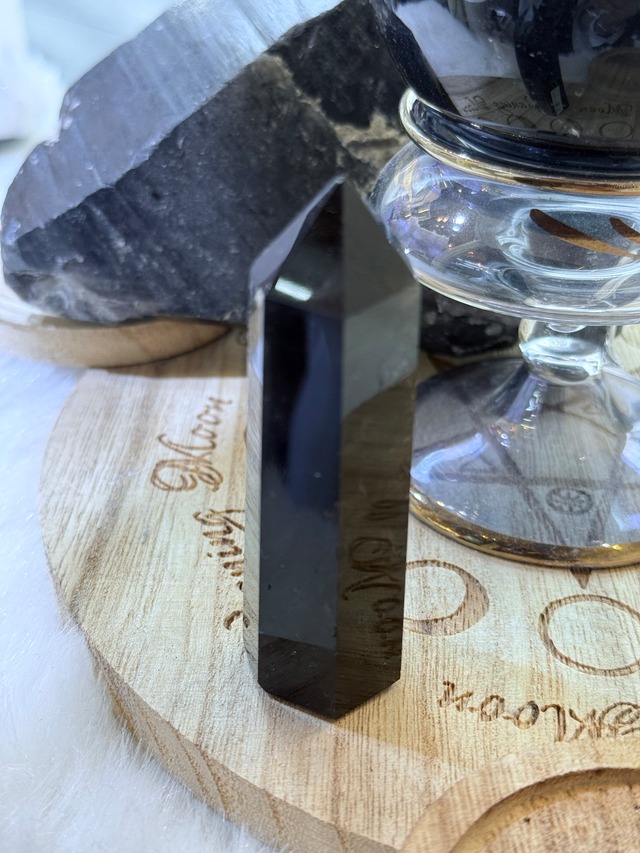 ⭐️人気商品⭐️モリオン六角柱〜最強の邪気祓い〜 040