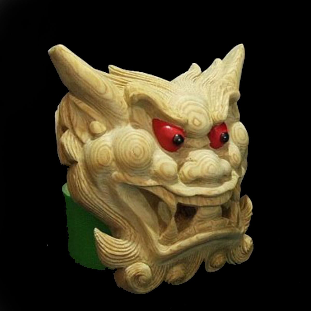 鬼瓦】 山車、だんじり前山彫刻 高さ15cm | ㈱田中ソウケン