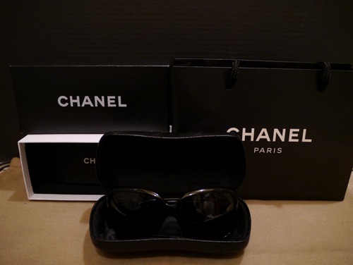 レア◆CHANEL シャネル リボンデザイン サングラス◆