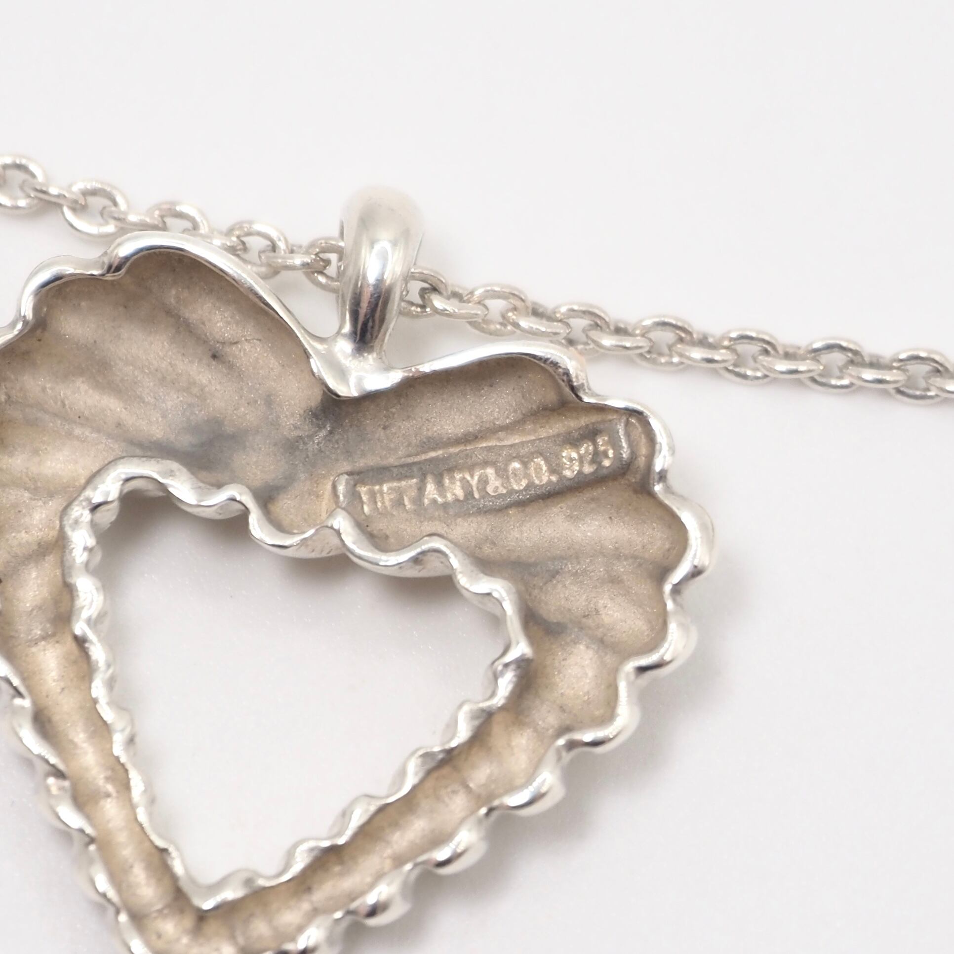 Tiffany&Co. ツイストハート ネックレス シルバー925 ティファニー