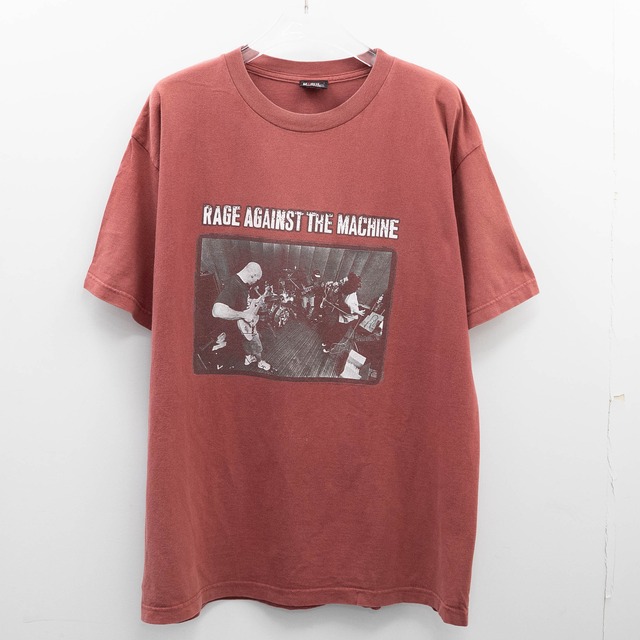Rage Against The Machine " Portrait 1997  Burgundy " Giant XL 【E8-140】