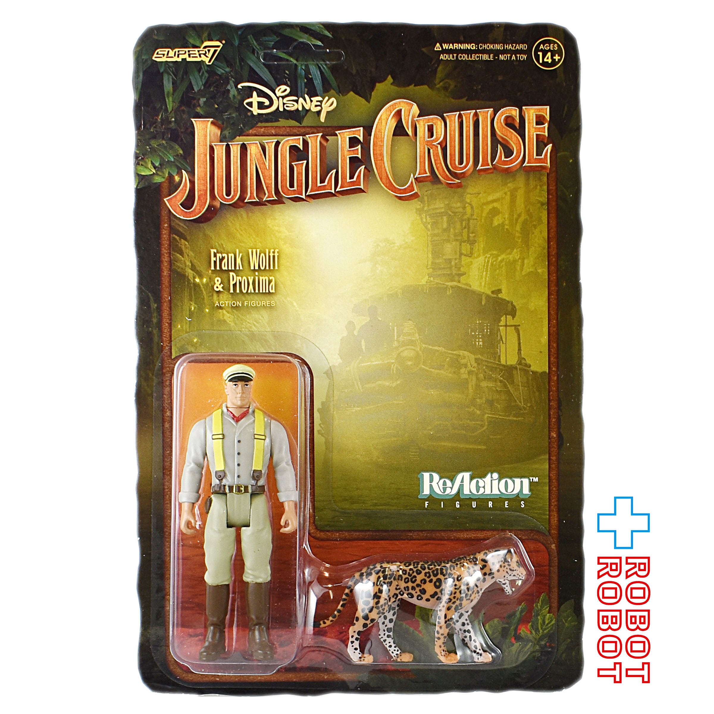 50周年記念限定★ジャングル クルーズ Jungle Cruise フィギュア リ・アクション ジャングル・クルーズ フランク・ウルフ