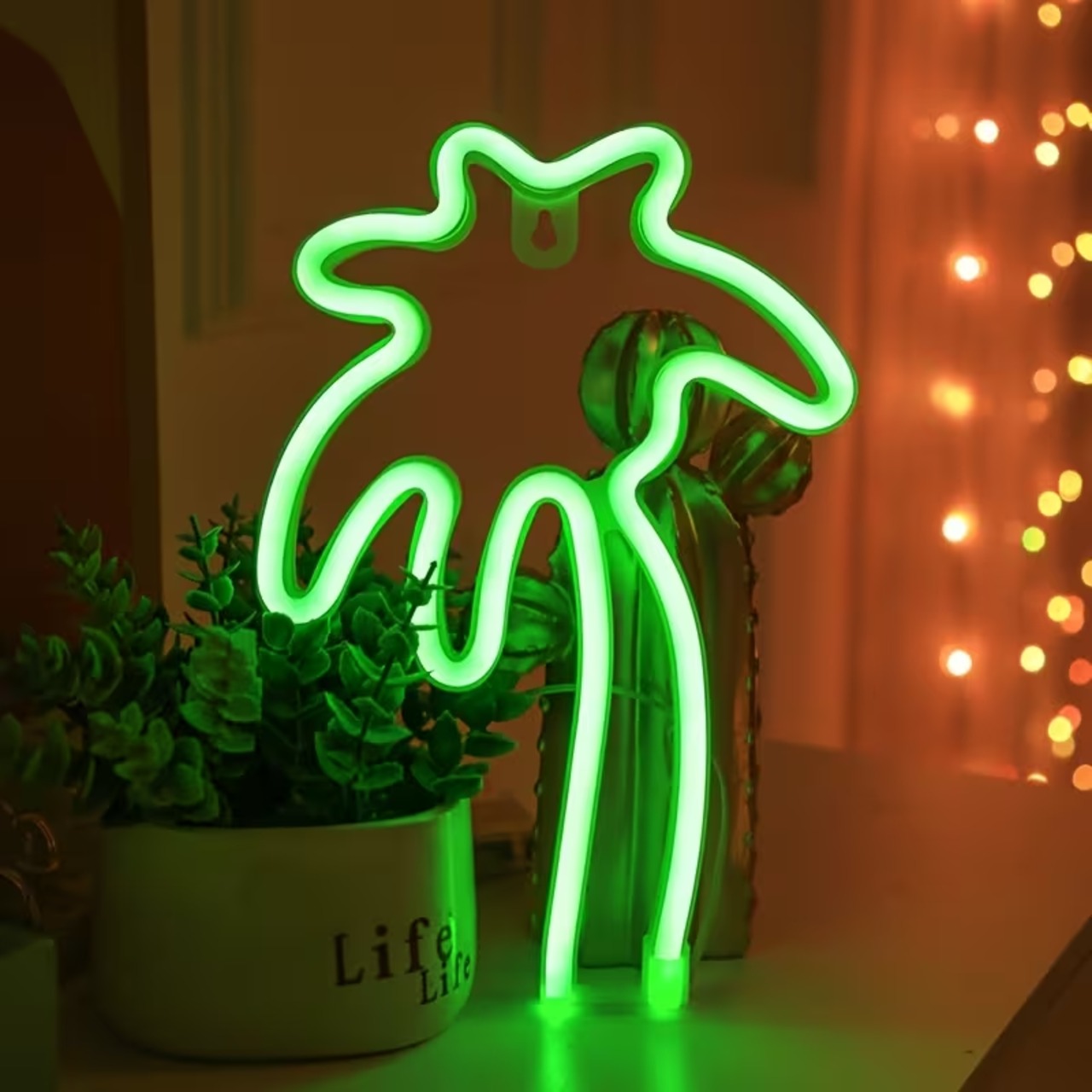 新品・未使用》LED ネオンライト ネオンサイン ネオンアート USB 電池 