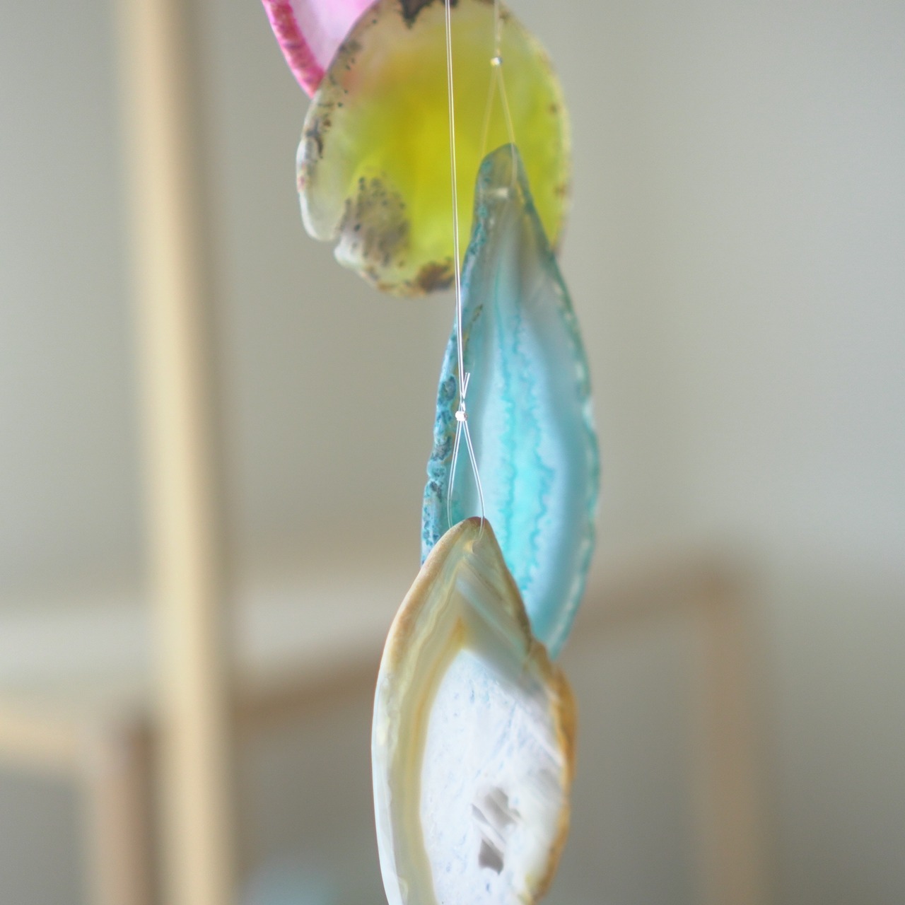 Hawaiian Gelato 03 - アゲートヒーリングチャイム / Agate Sun Catcher Wind Chime 596