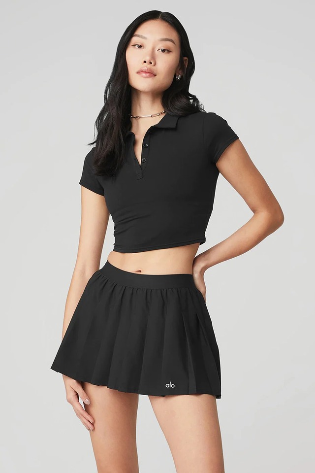 ALO CHOICE POLO / Black / XSサイズ