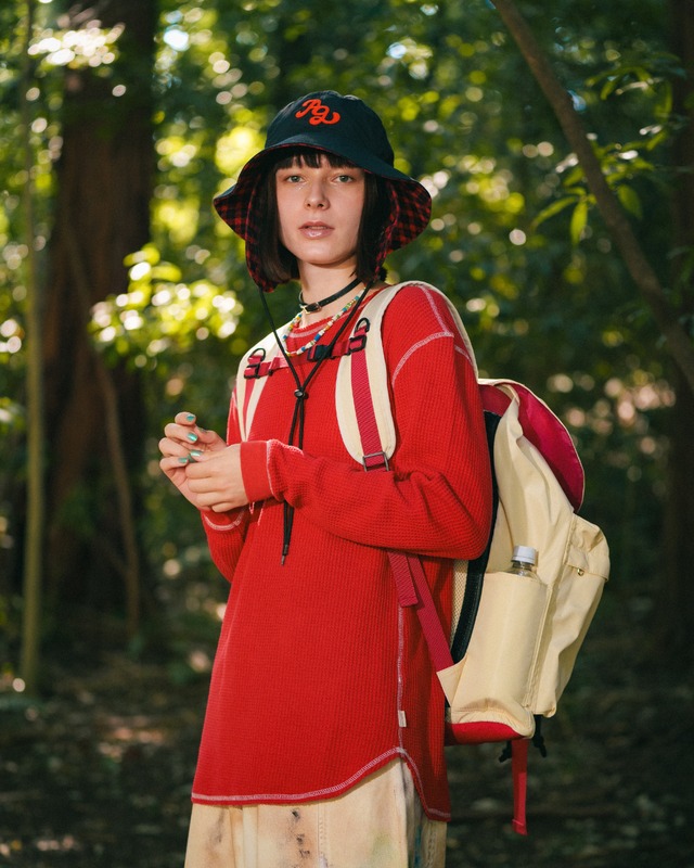 ラスト１点【在庫予備分】Reversible Earflap Bucket Hat