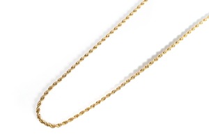 【316L twist chain necklace】 / GOLD
