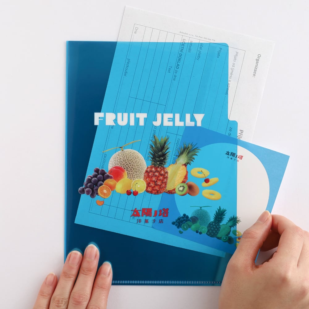 太陽ノ塔洋菓子店】A5ポケットクリアファイル 全4種