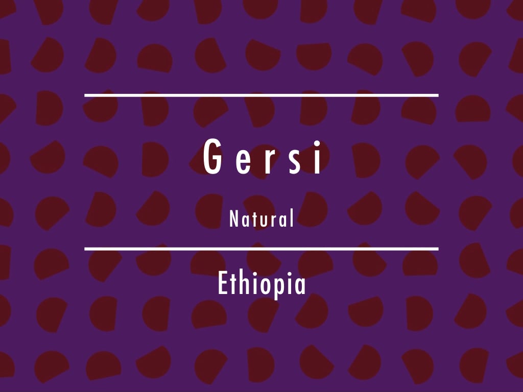 【200g】エチオピア / Gersi Natural