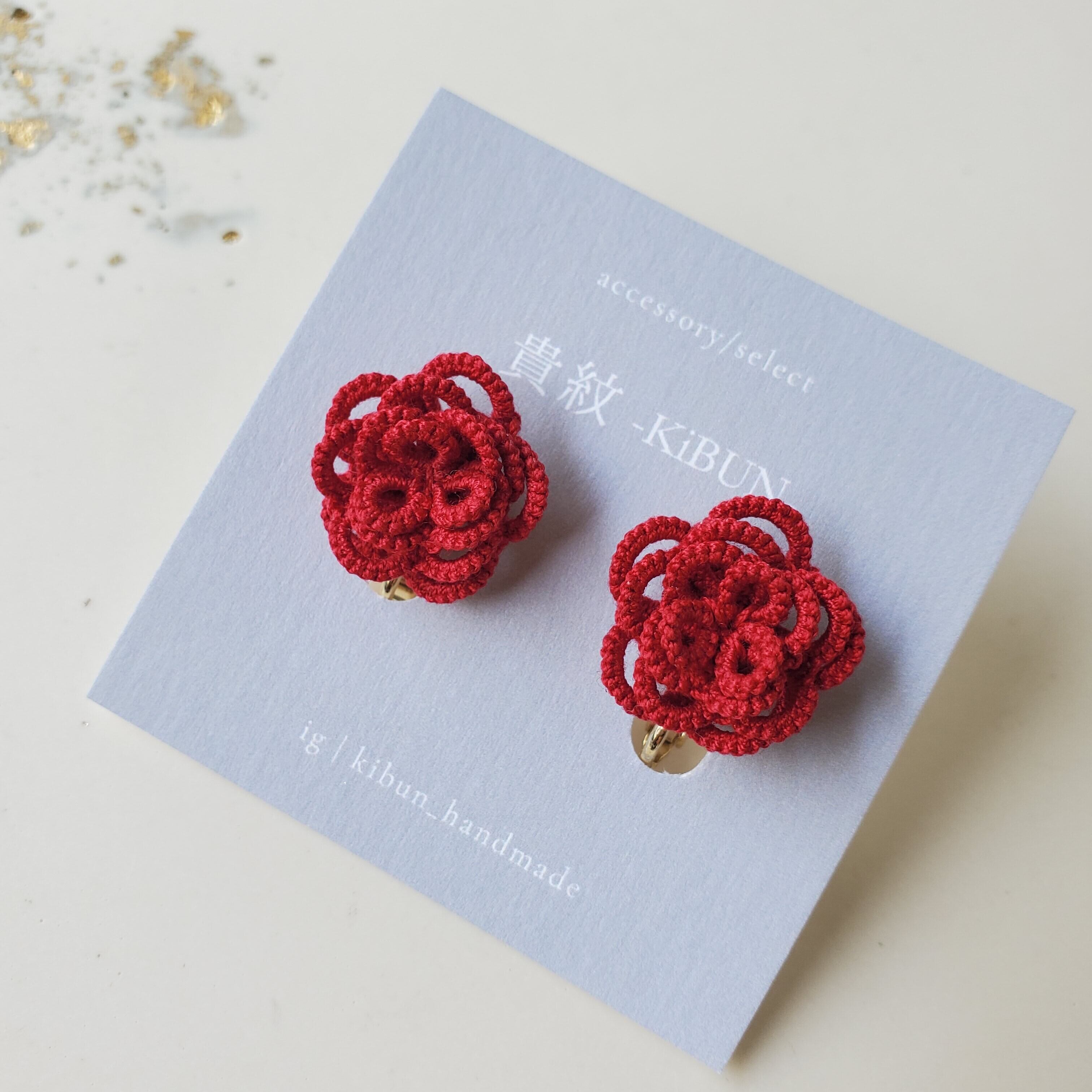 タティングレース:薔薇