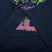89's DALLAS neon color print souvenir tee
