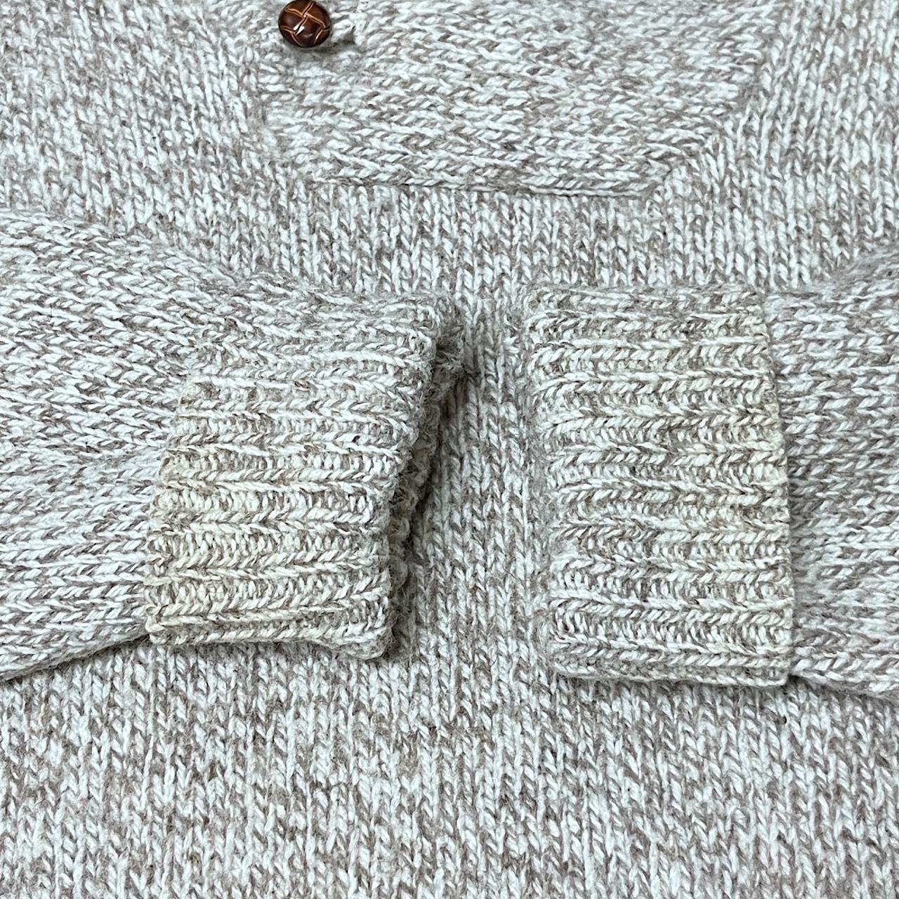 80年代 L.L.Bean エルエルビーン ウールニットセーター ショールカラー 