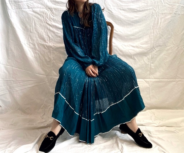 70s Indian Cotton  Dress