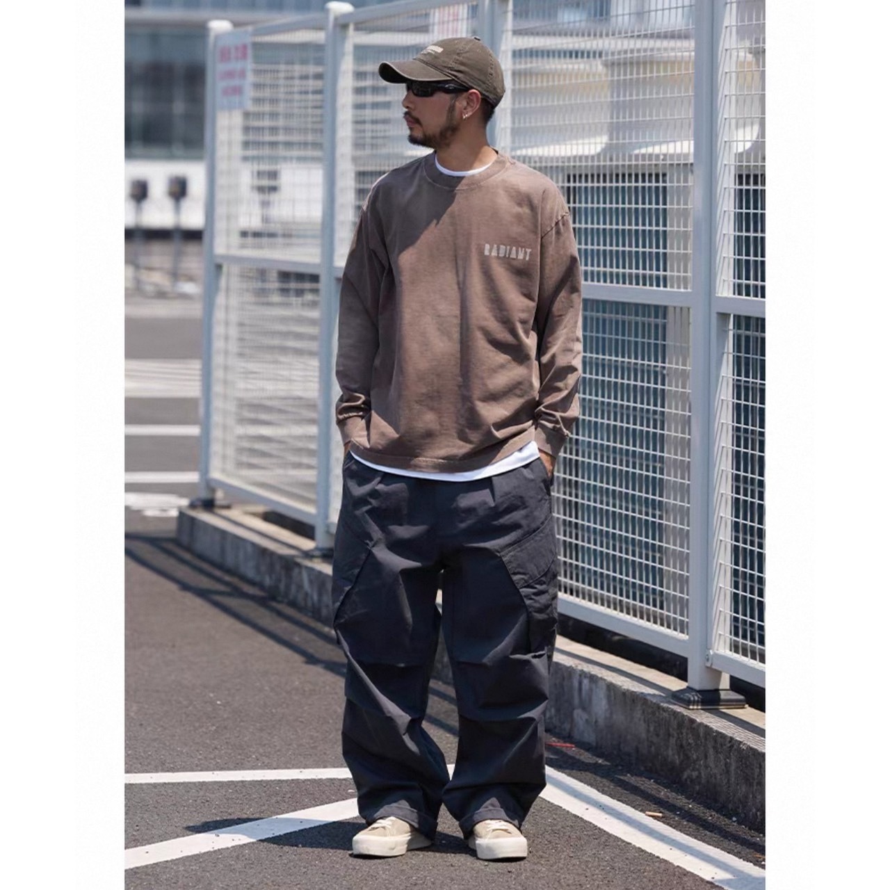 Vintage wash logo tee 1057 - 9