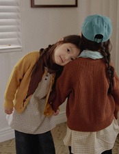 韓国子供服 / 26Autumn / 〖取寄〗Mardi Amber / デイリーニットカーディガン / キッズ服 *XS~XXL*