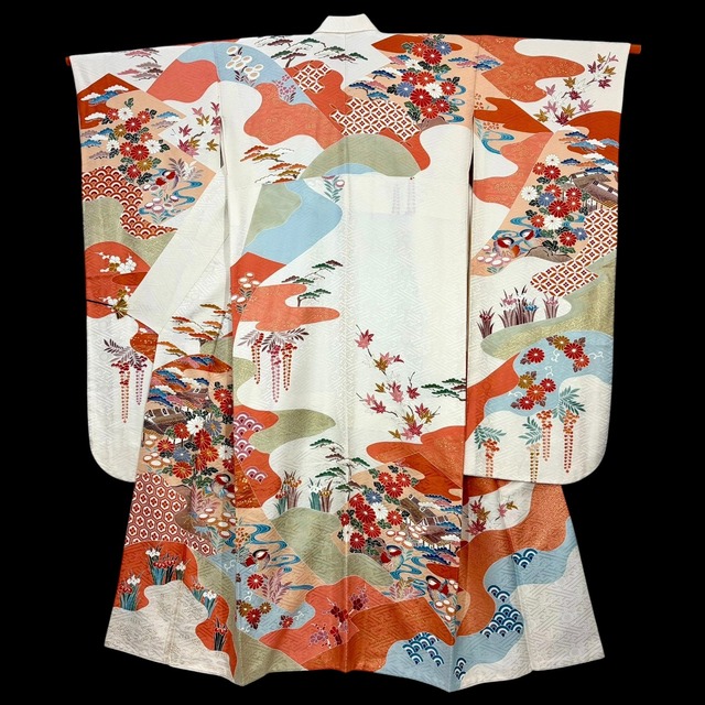 振袖レンタルフルセット F-080-Lサイズ